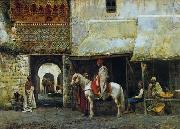 unknow artist Arab or Arabic people and life. Orientalism oil paintings 607 oil on canvas